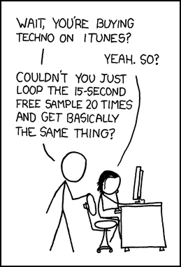 xkcd - techno