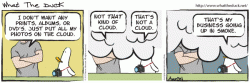 What the Duck - Cloud storage ... going up in smoke?