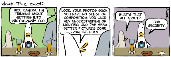 Comic Strip What the Duck How to Avoid Competition